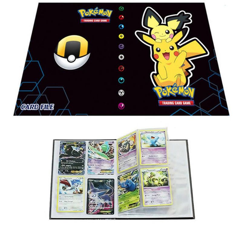 PASTA PARA CARTAS POKÉMON PIKACHU E PICHU (PRONTA ENTREGA) | Shopee Brasil