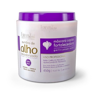 Máscara Capilar De Alho Fortalecedora Forever Liss 450G
