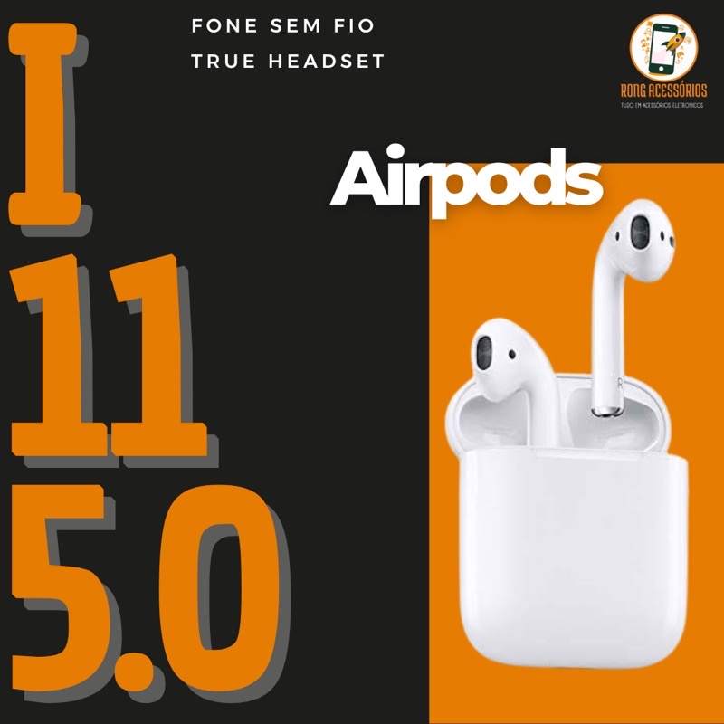 AirPods i11 5.0 Original Shopee Brasil