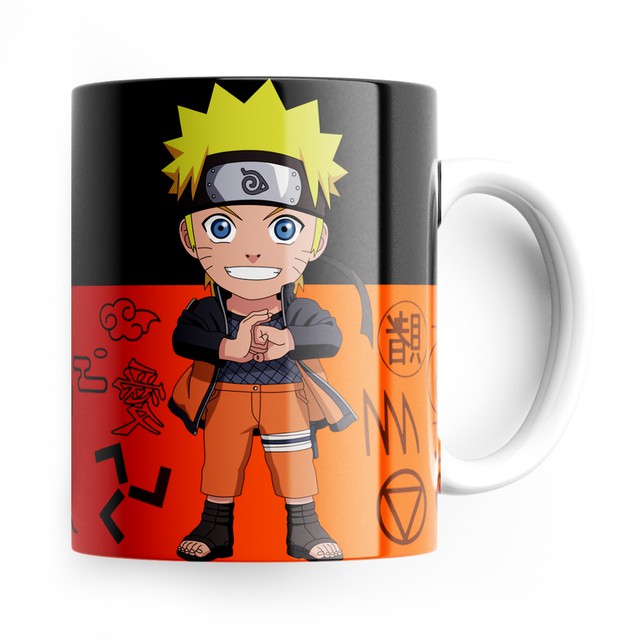 Caneca Anime Naruto Uzumaki Personagem Desenho