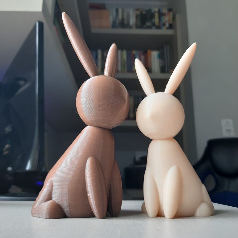 Coelho Minimalista - Coelho - Impressão 3D