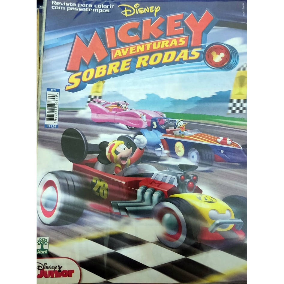 Ler e Colorir Mickey Sobre Rodas verloop.io