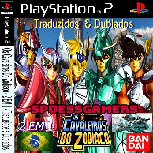 O JOGO DOS CAVALEIROS DO ZODÍACO DE PS2 - Dublado