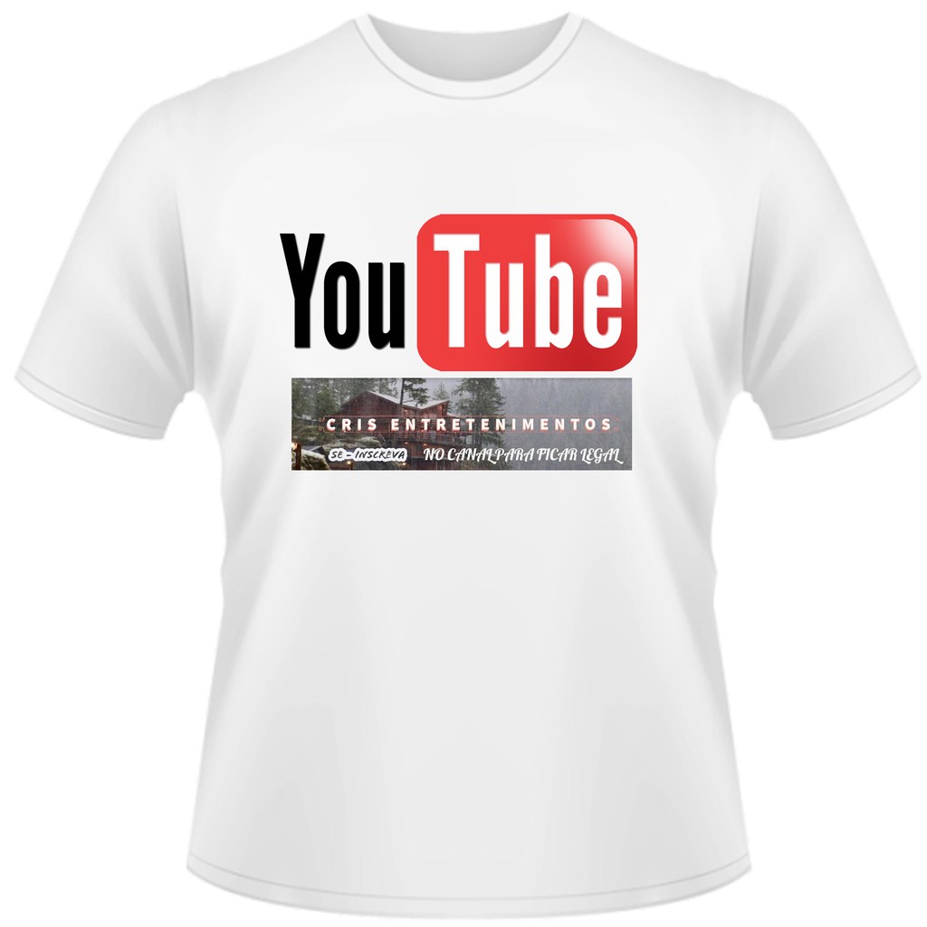 Camiseta youtube new arrivals