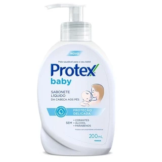 Sabonete Líquido Protex Baby 200ml em Oferta na Shopee