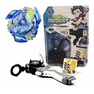 Beyblade pião Burst Metal  COM Lançador e suporte pronta entrega em Oferta na Shopee