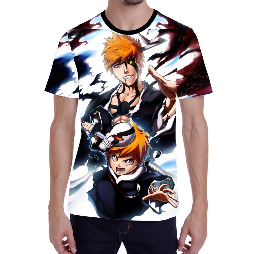 Camiseta Camisa Personalizada Anime Bleach Hd 04_x000D_ - Zahir