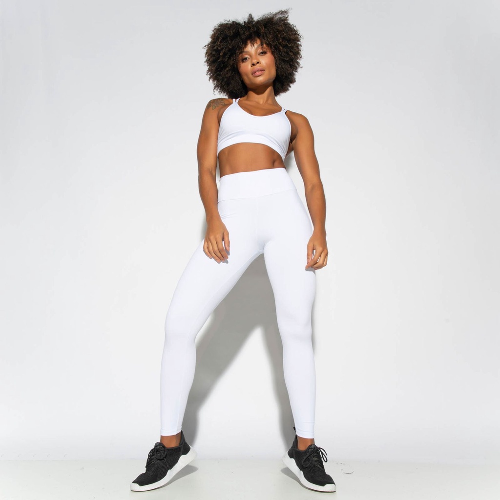 Calça Legging K2b Feminina Original Tecido Grosso Cós Alto 7cm Não ...