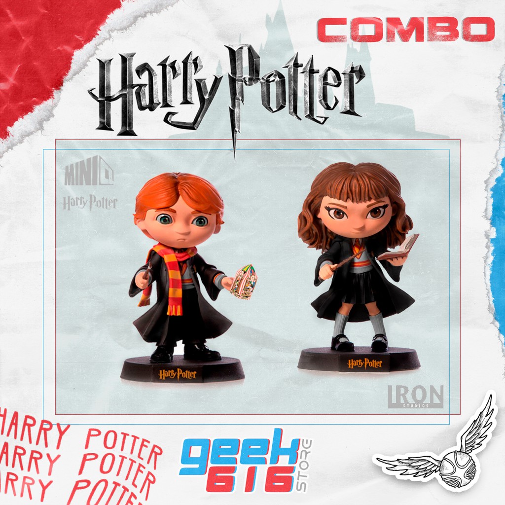 MiniCo. Ron Weasley e Hermione Granger | Shopee Brasil
