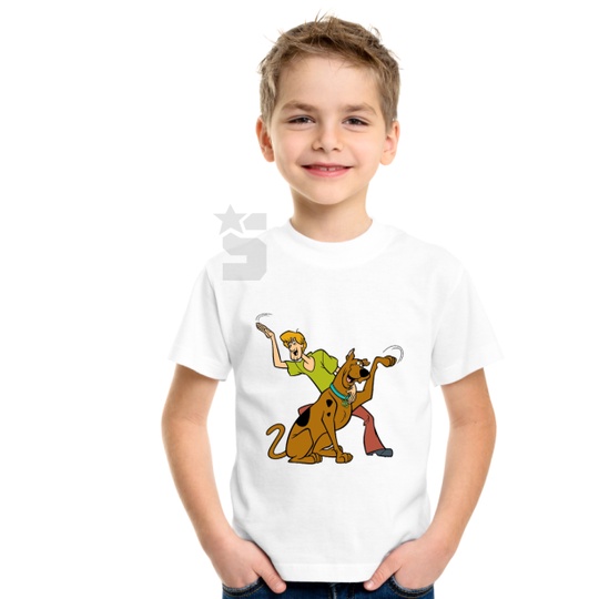 Camiseta Camisa Infantil Scooby Doo Salsicha Shopee Brasil 6072