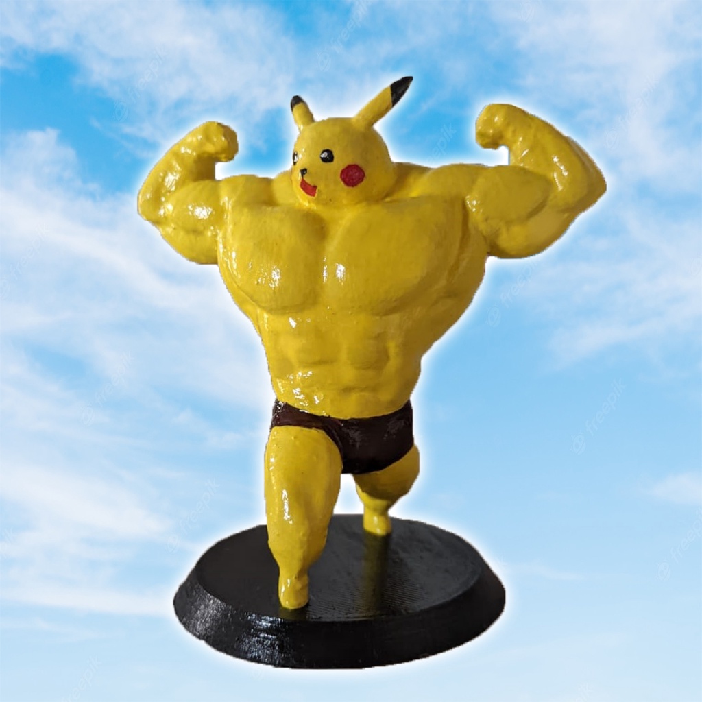 Charmander, Bulbassauro, Pikachu bodybuilder CHAD-MANDER PIKA-CHAD ...