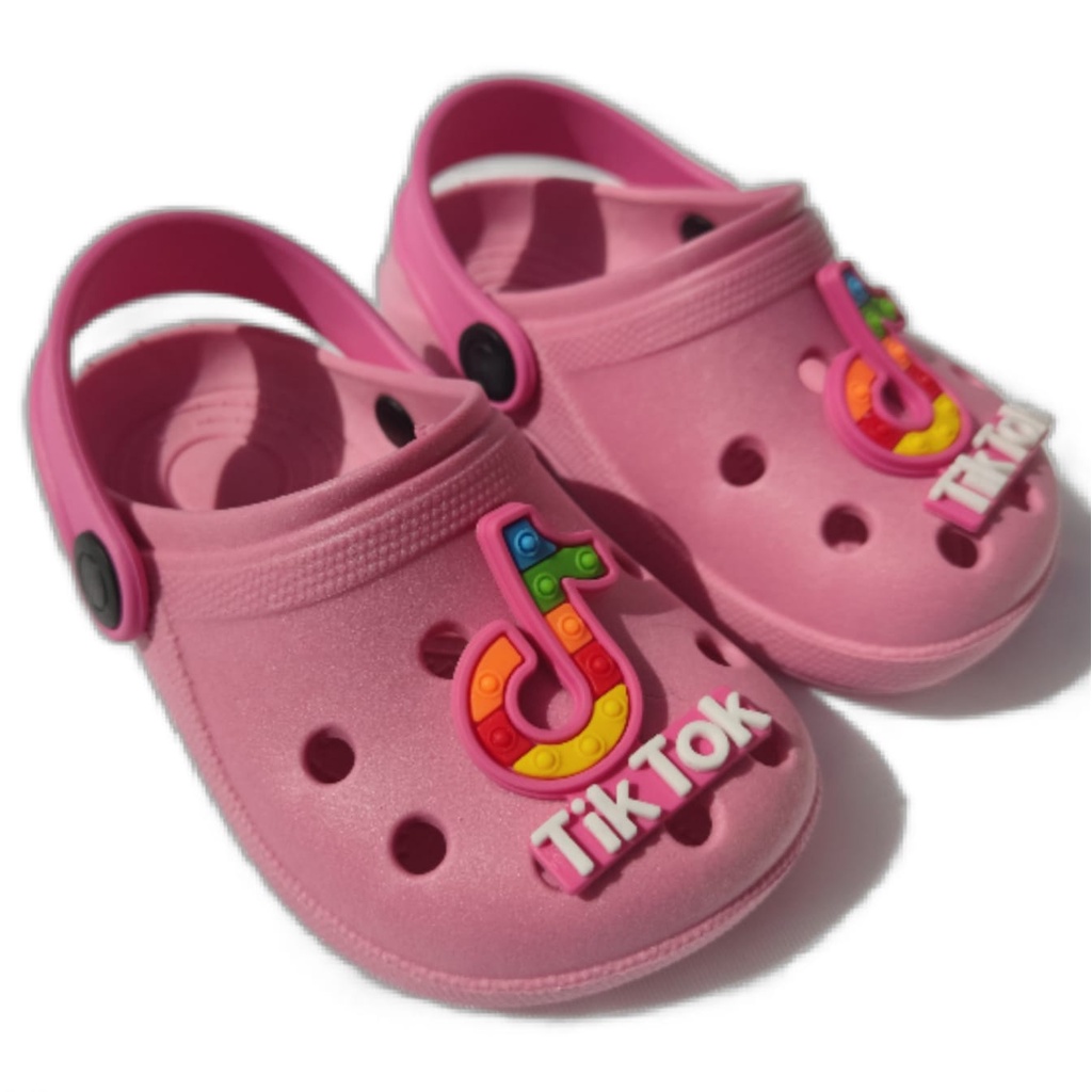 Babuche Infantil Menina Tik Tok Macio E Flexivel Lançamento Chinelo