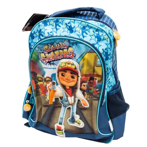 Twoheartsgirl desenhos animados crianças mini mochilas subway surfers jogo  pré-escolar crianças mochilas de volta à escola infantil - AliExpress