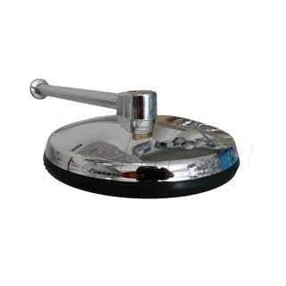 Ducha Fria Cromada 10" Com Braço 30cm Em Abs