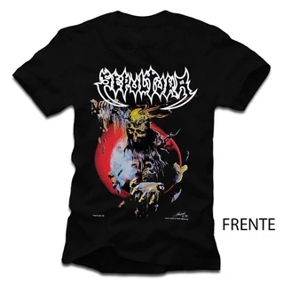 Camiseta Sepultura Beneath World 1990 Of. - Relançamento