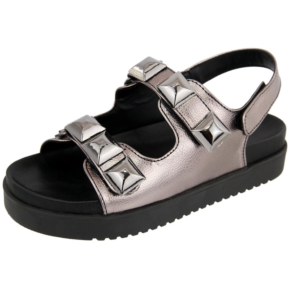 Sand lia Birken Papete Feminina Sola Alta Detalhes Tend ncia