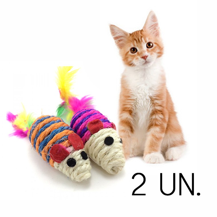 penas gato - Brinquedo Vara Gato com Pena Natural Wan para Jogo
