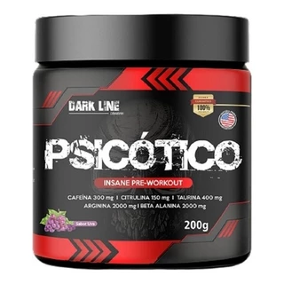 Psicótico 250g Insane Pre-workout Psychotic Dark Line