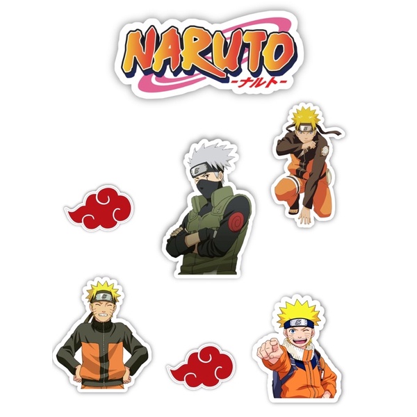 Topo de Bolo para Imprimir do Naruto