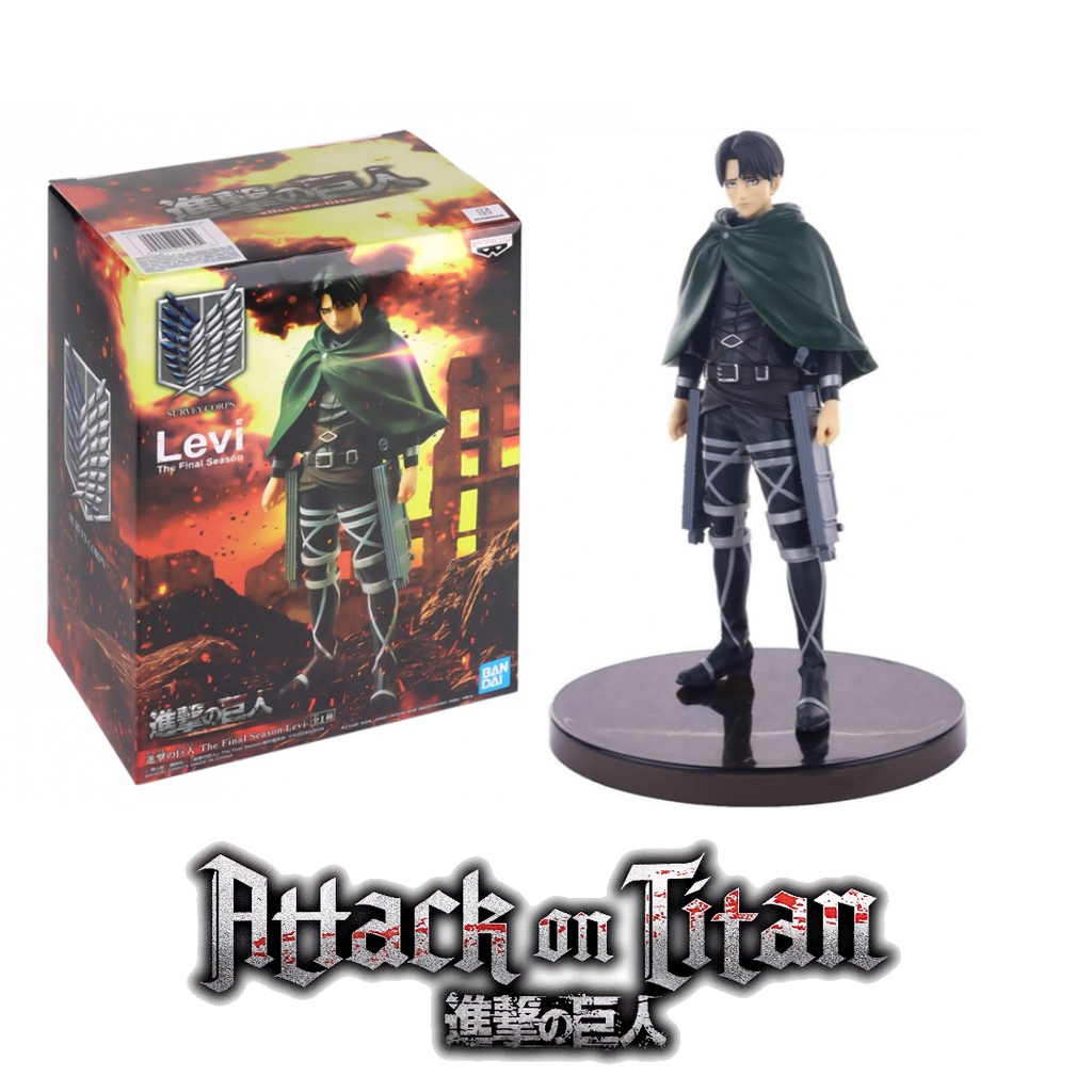 Action Figure Attack On Titan (shingeki No Kyojin) - Eren Yeager - Master  Stars Piece Ref.:24375/18000 