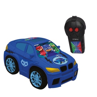 AUTOBRAVO PJ MASK - VEÍCULO RC 3 FUNÇÕES (AZUL)