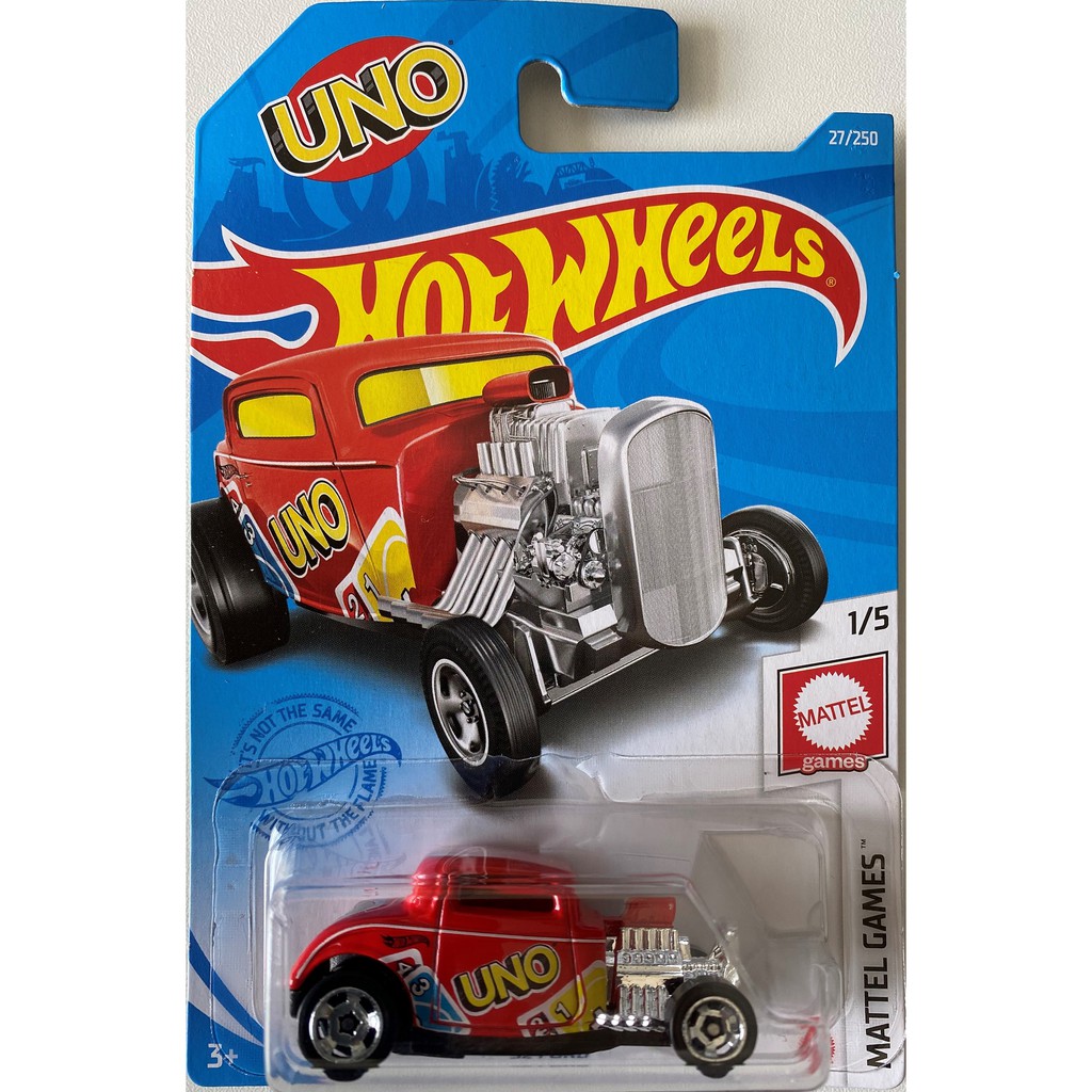 Carrinho miniatura hot wheels '32 ford blus jogo dos - mattel games - 1/5 -  escala 1/64 em Promoção na Americanas