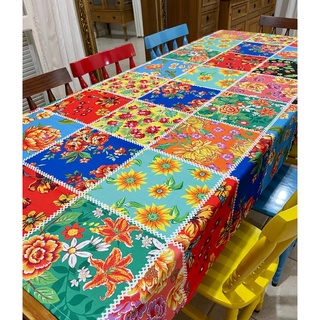 Toalha De Mesa Chita Festa Junina Luxo 6 Lugares 2,20 X 1,40 Tecido ...