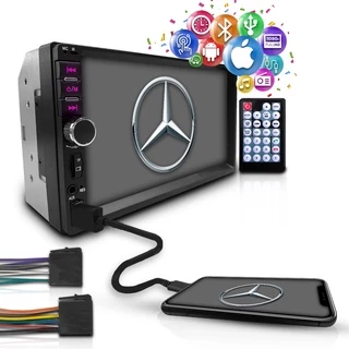 Central Multimidia Universal Mp5 Espelha Android Ios Bt Mercedes Promocao