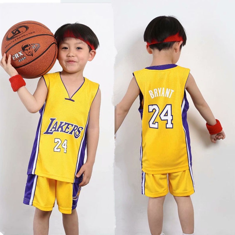 Amdrabola Lakers Lebron James - Camiseta infantil de baloncesto