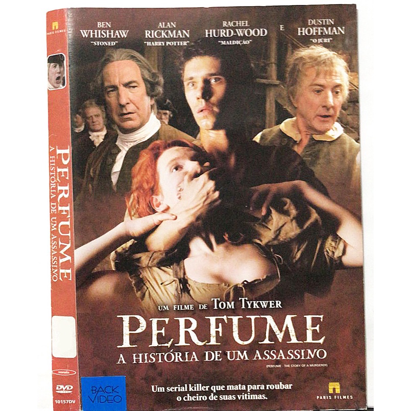 DVD Perfume A História de um Assassino. Ben Whishaw, Dustin Hoffman