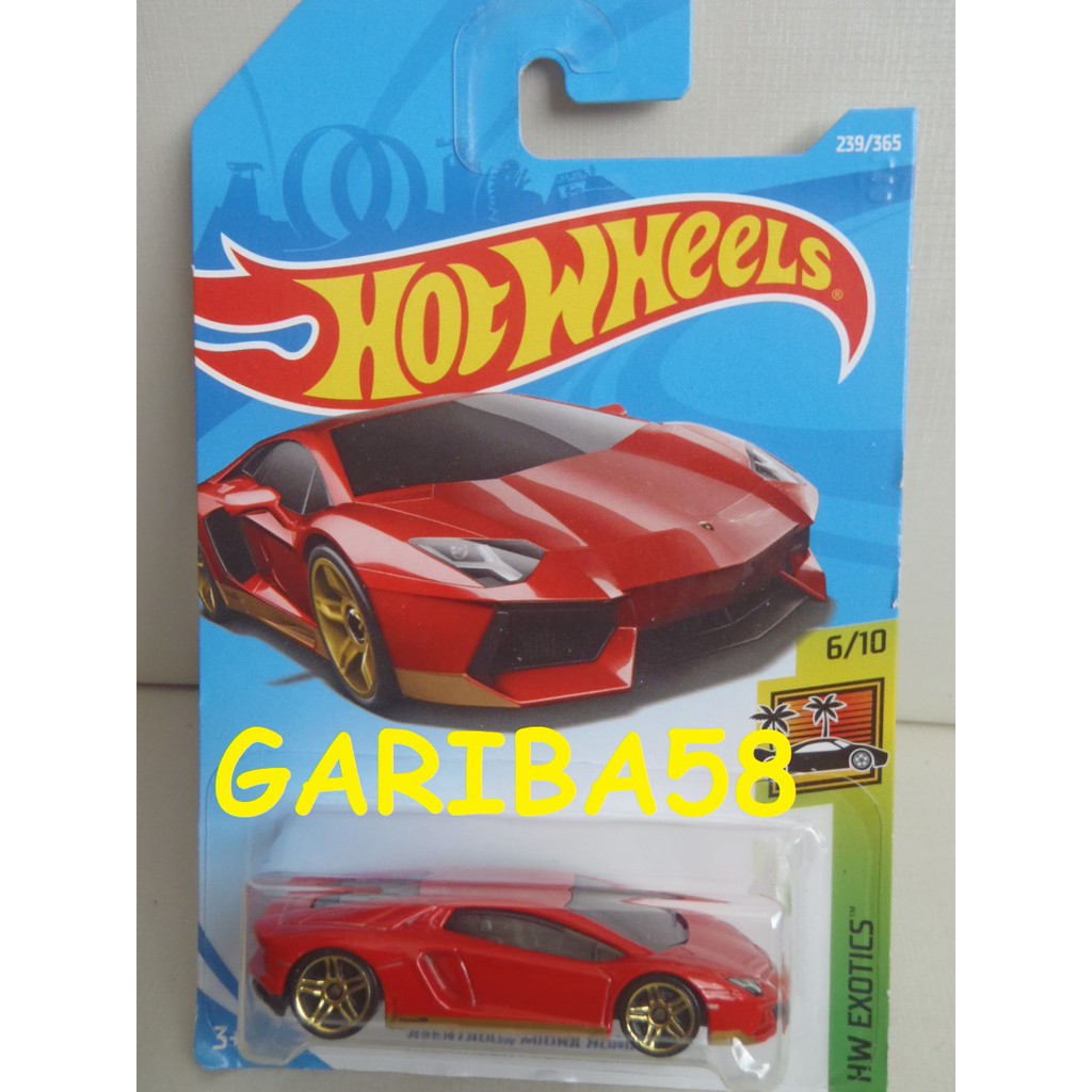 Lamborghini aventador miura store hot wheels