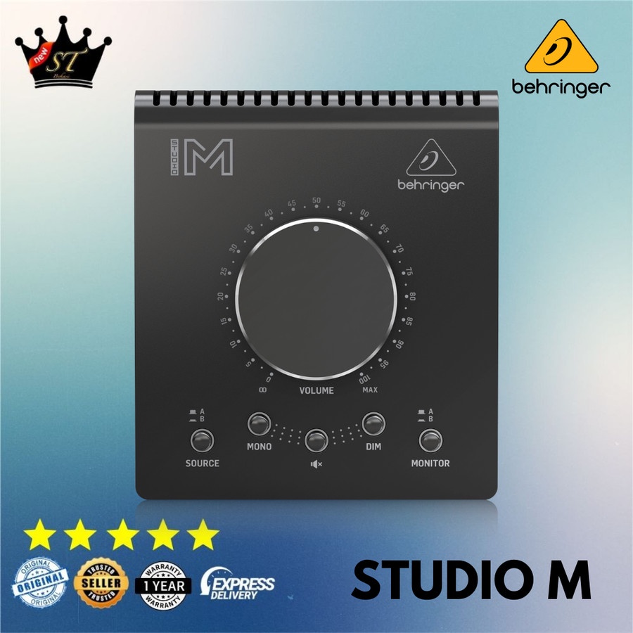 Behringer STUDIO M Controle De Volume Controlador Passivo Do Monitor ...
