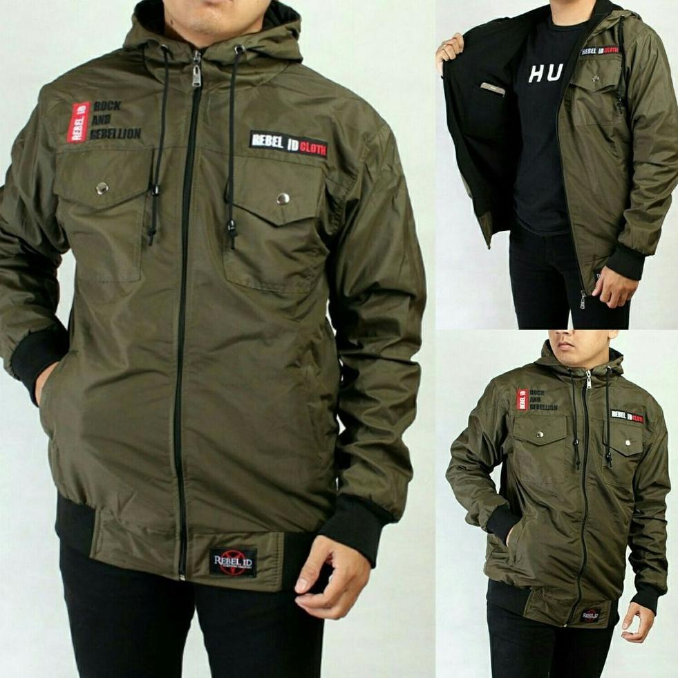Mais Procurado tnshop semi parka Masculino Jaqueta taslan Impermeável Parasita