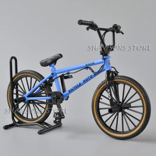 Réplica 1 : 8 Escala Diecast Metal Modelo Brinquedos De Bicicleta Motocross BMX Sport Bike Miniatura