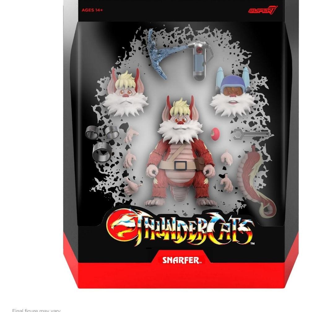SUPER7 Ultimativos ! THUNDERCATS SNARFER 17.8 CM Groso-FIGUR MIT ZUBEHR ...