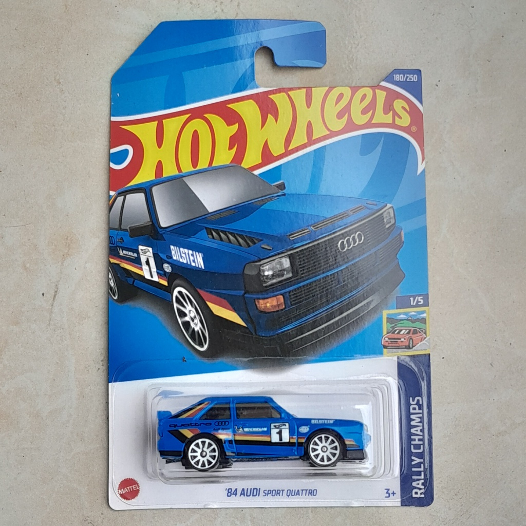 Hot Wheels Rodas Quentes Audi Sport Quattro Blue Shopee Brasil