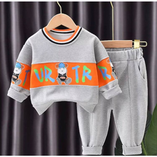 Roupas Para Meninos 1-5 Anos Padrão BEAR VRTR Meninas Camisolas Crianças E Calças