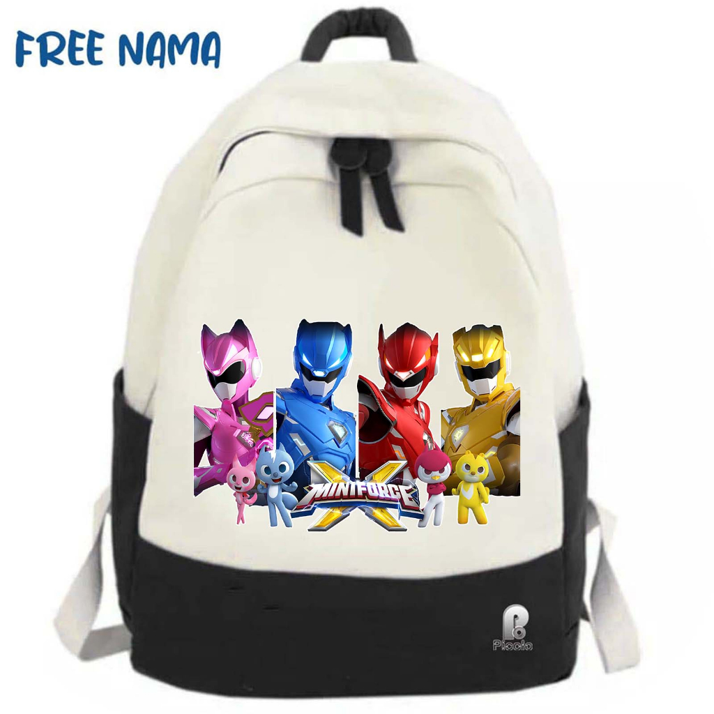 Miniforce UNISEX Cartoon School BACKPACK (Nome Gratuito) | Shopee Brasil
