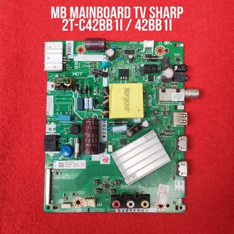 MB TV Principal MOTHERBOARD SHARP 2T-C42BB1I C42BB1I 42BB421i | Shopee ...