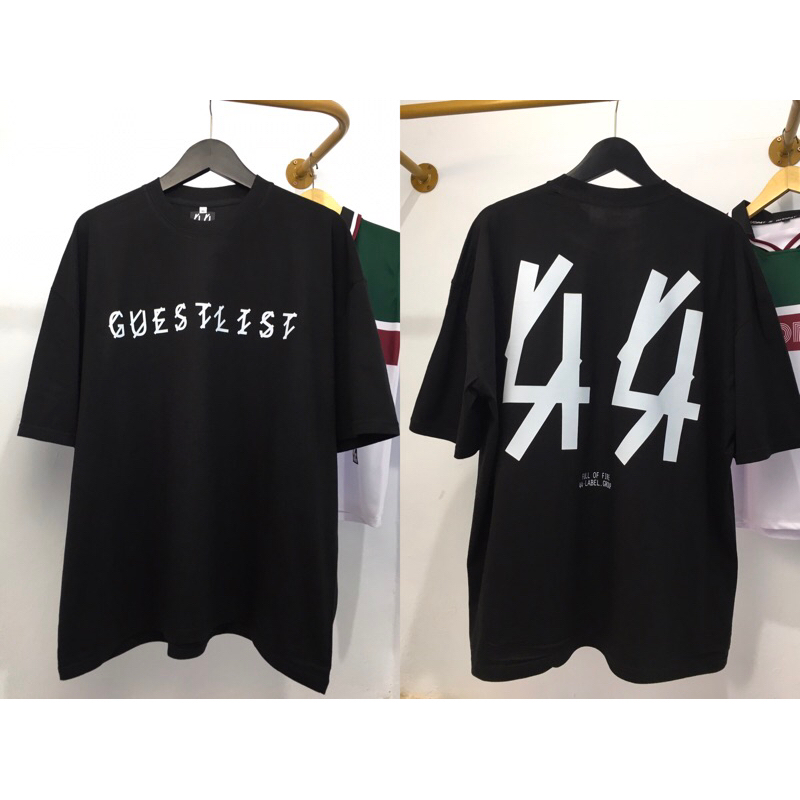 Camiseta 44 Grupo De Etiquetas GUESTLIST