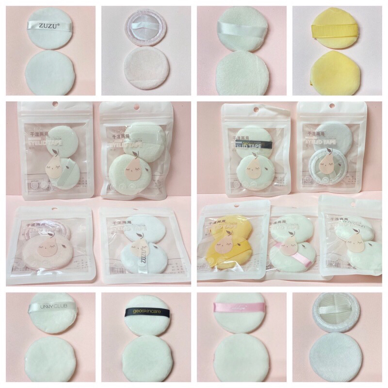 Esponja Em Pó PUFF POWDER/(2 Conteúdos) | Shopee Brasil