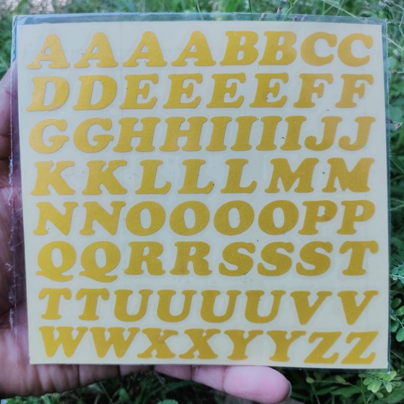 Letras Do Alfabeto Bloco De Corte De Adesivos | Modelo posfor Alphabet ...