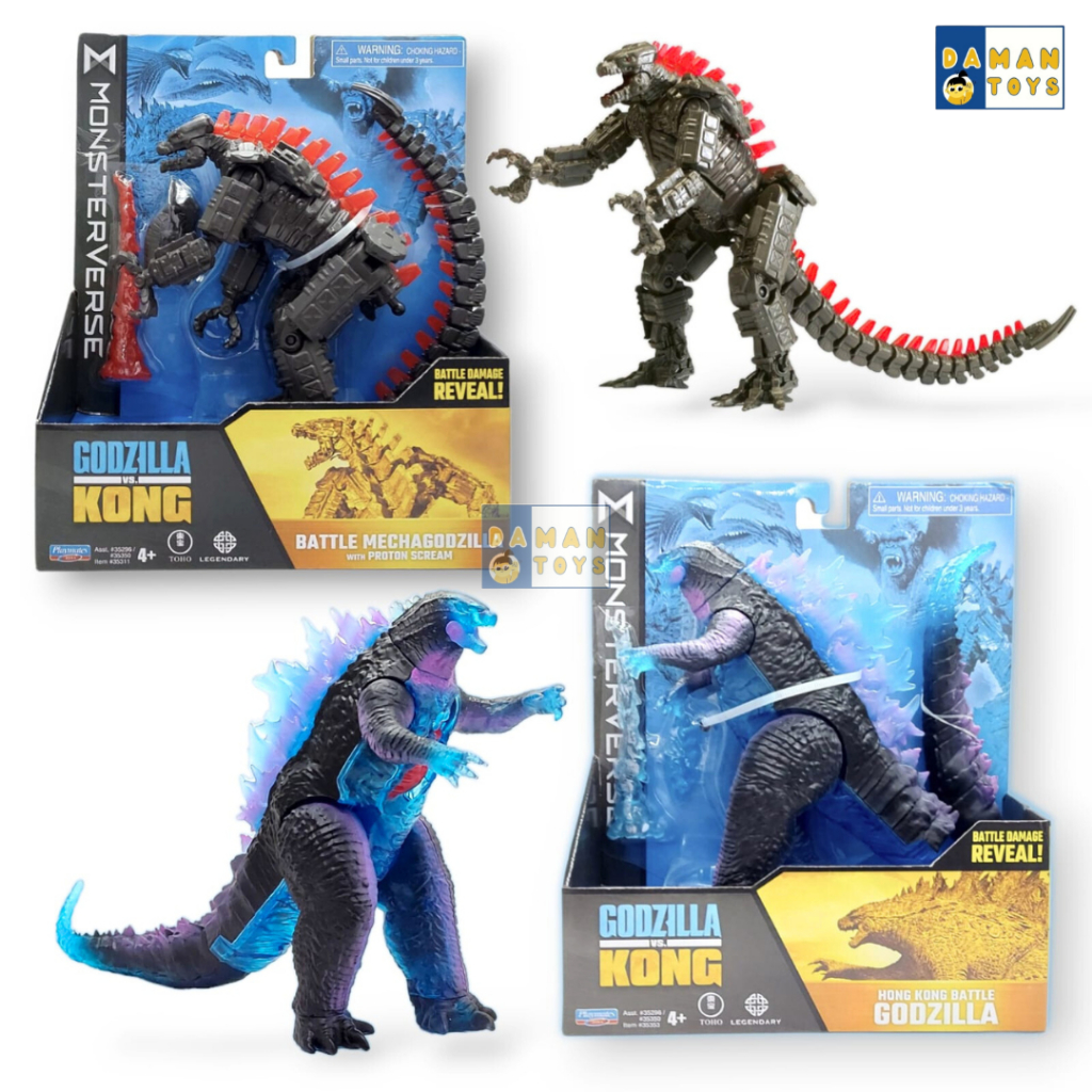 Mechagodzilla 2021 figura de a o godzilla vs kong moster kaiju toy