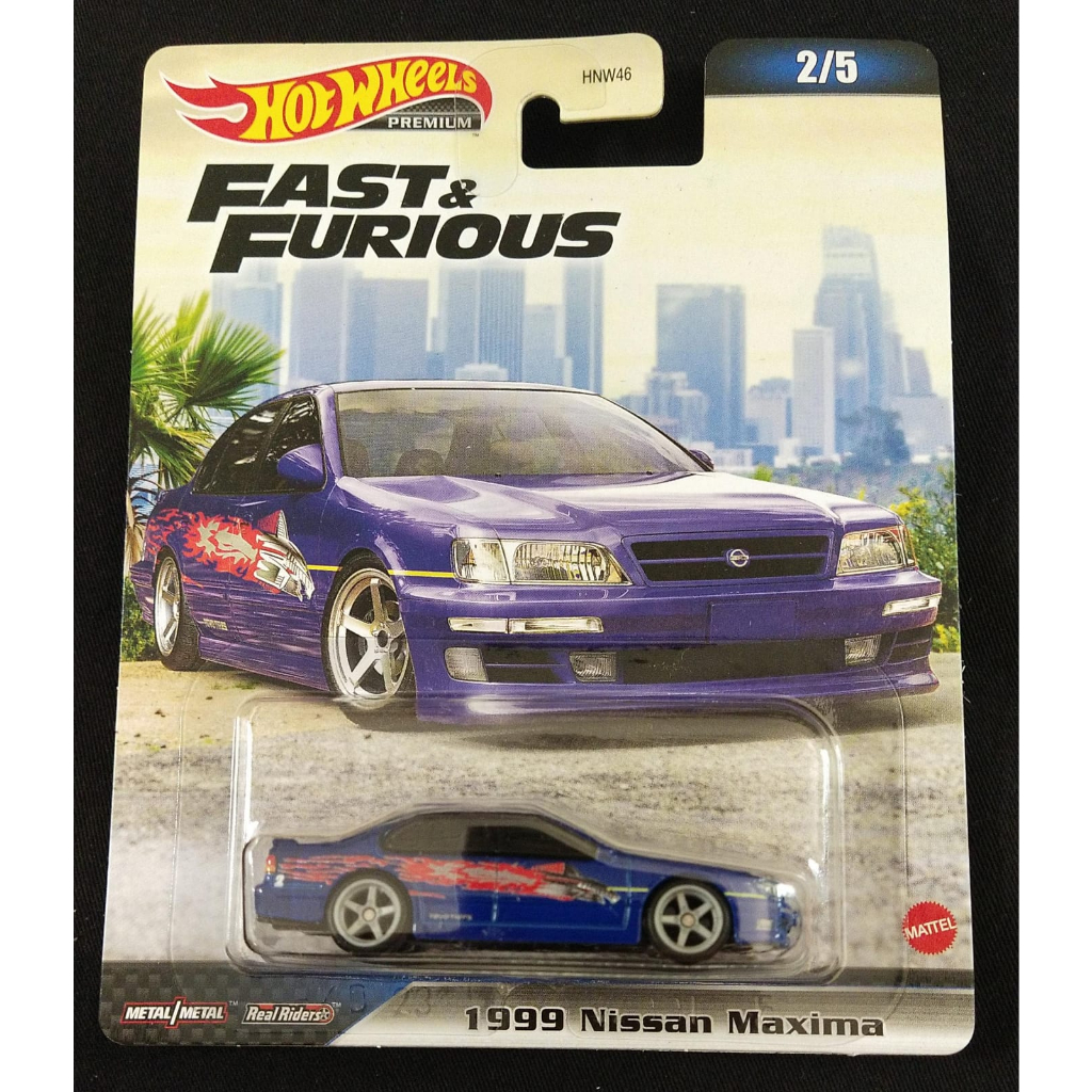 HOT WHEELS Rodas Quentes Rápidas Furiosas 1999 NISSAN MAXIMA