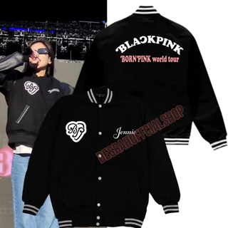 Passeio De Beisebol Blackpink BORNPINK VARSITY JACKET