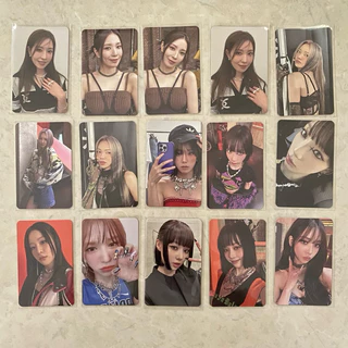 Photocard Tem As Meninas BEAT On Top STAMP It (Ver . ,) Boa SNSD Geração Hyo Hyoyeon Taeyeon Veludo Vermelho Seulgi Wendy aespa Karina Inverno