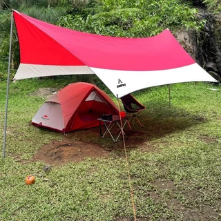 TENDA Flysheet Hexagonal 3x4 Metros Barraca De Dossel À Prova D'água/Acampamento No Teto/Combinação HEXA