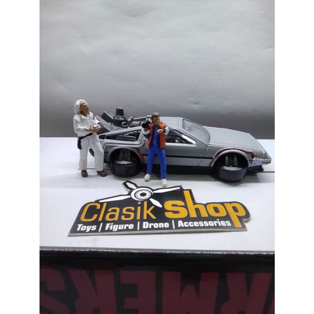 HOT WHEELS De Volta Ao Futuro RETRO TIME MACHINE HOVER PREMIUM