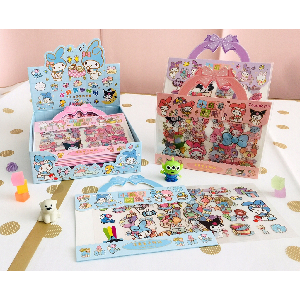 Adesivo Sanrio Melody Kuromi | Shopee Brasil
