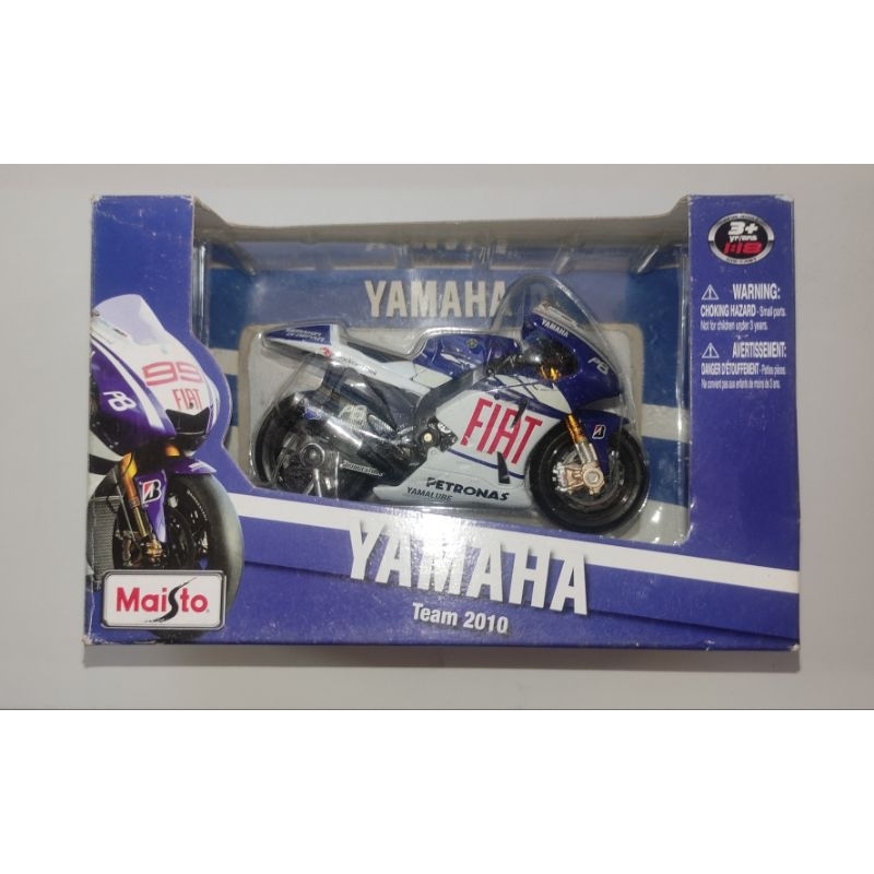 Em promoção! Maisto 1:18, Da Yamaha Factory Racing, Moto Gp Liga